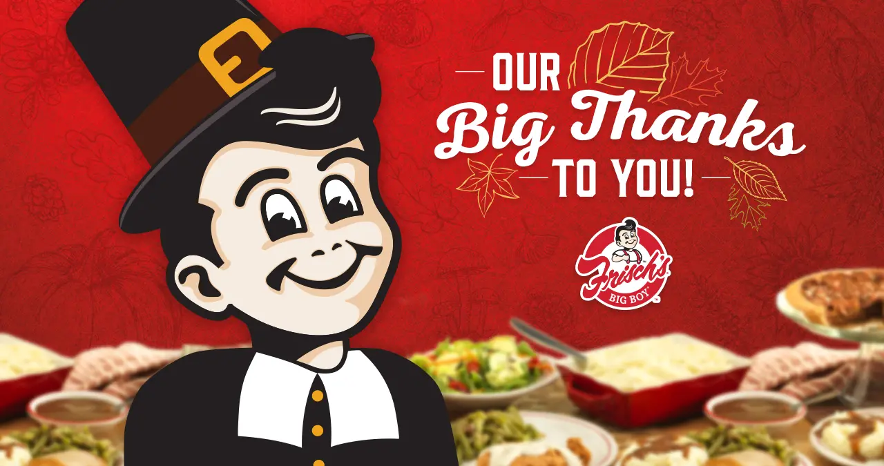 Big Boy dressed as a pilgrim