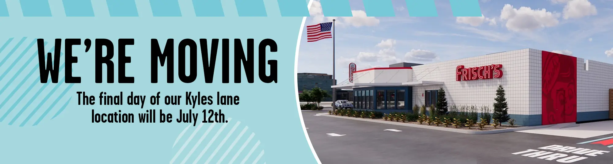 we're moving